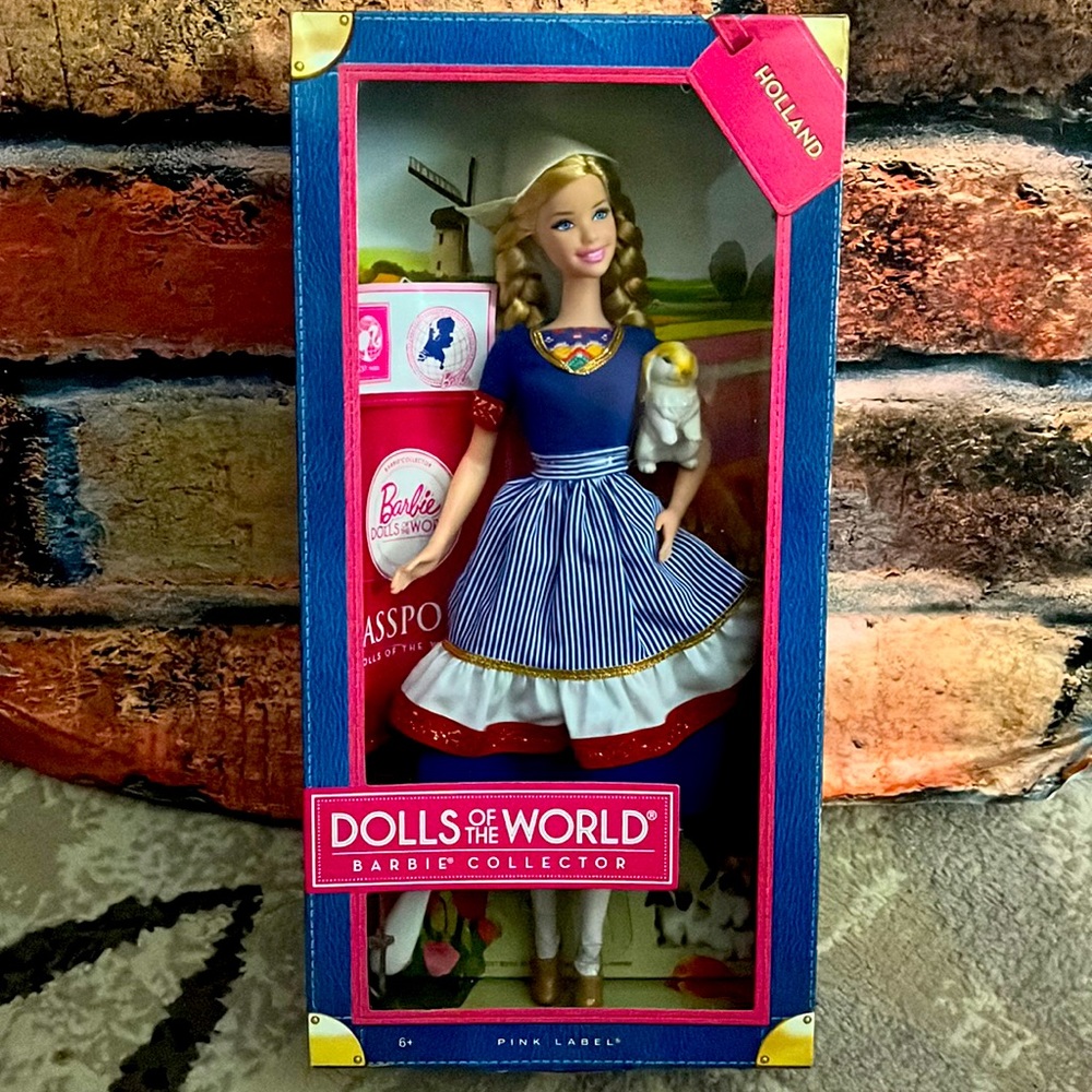 Dolls of the World Pink Label Barbie Holland 2011
